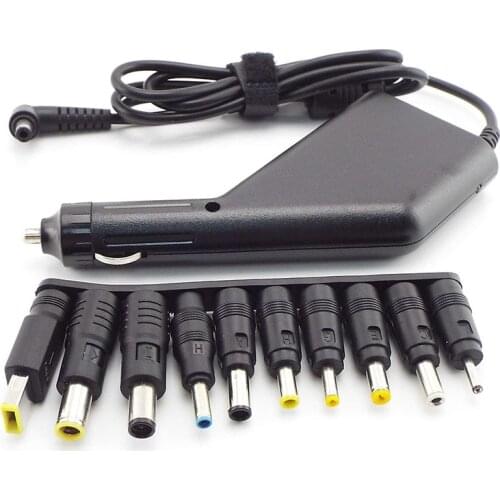 19V 4.74A 20V 4.5A 19.5V 4.62A 90W Laptop Universal Car Charger DC Power Adapter 5.5*2.1mm for Notebooks Computer