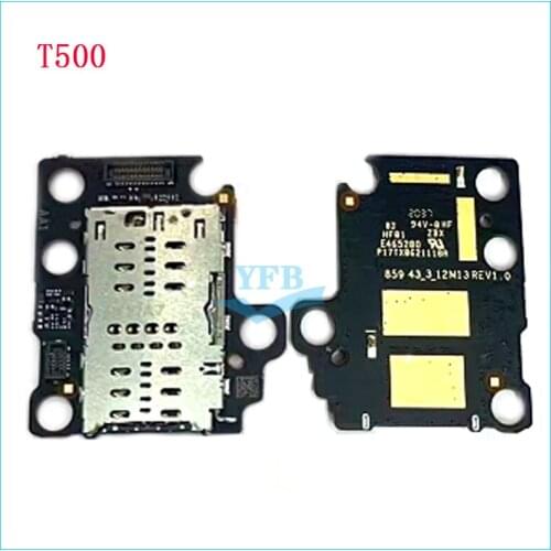 Sim Card Reader Holder Pins Tray Slot Part For Samsung Galaxy Tab A7 10.4 2020 T500 T505 Memory SD Card Reader Flex Cable