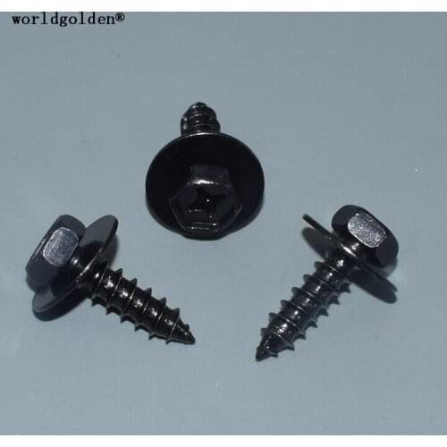 Worldgolden 100pcs auto fasteners Front Bumper Fender Retaining Clip for Toyota#90467-07215(9046707215)