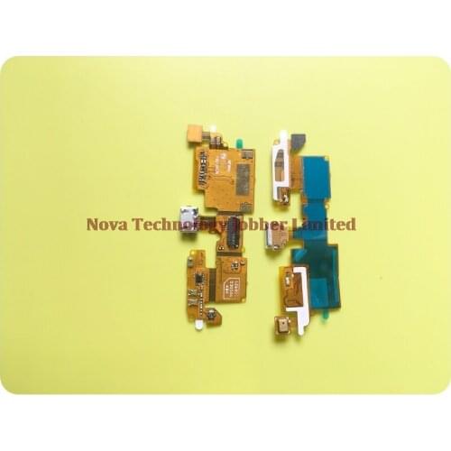 Wyieno 5Pcs/Lot D6 Charger Port Ribbon Repair Parts For ZTE Blade V6 USB Charging Flex Cable With Mic Board With Tracking Number