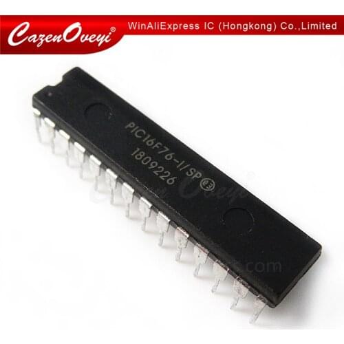 1pcs/lot PIC16F76-I/SP PIC16F76 DIP-28 In Stock