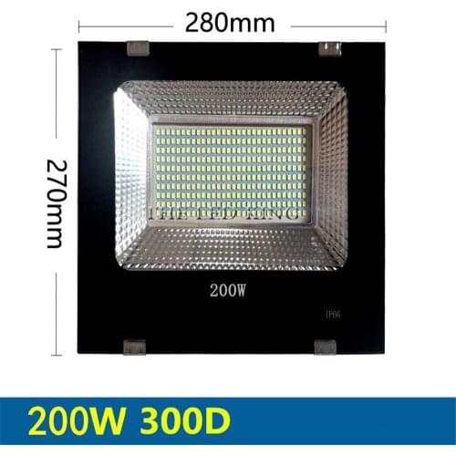 10W 20W 30W 50W 100W 200w 600w LED Flood Light Spotlight Led Search Lamp 110V/220V Floodlights for Outdoor Garden Street Square