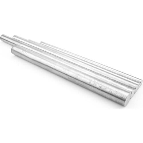 8mm Diameter titanium round bar TC4/TA2 Ti smooth soild rod stock 100mm/200mm/250mm/300mm length barstock metric stick 1 Pack