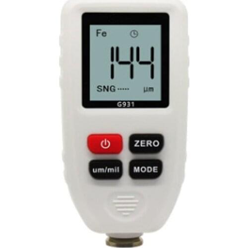 Digital Range 0-1300um Portable Coating Thickness Gauge Meter With Sensitive Probe Car Paint Fe/NF Detecting Thickness Tester