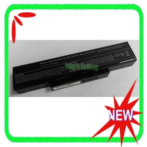 BTY-M66 SQU-528 Battery For MSI M655 M660 M662 M670 M677 CR400 PR600 PR620 GX400 GX600 GX610 GX620 Laptop