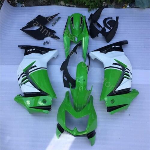 ZX 250R 2008-2014 Fairing kit for Kawasaki Ninja ZX250R 08 09-14 ZX250R 2010-2011-2012-2013-2014 green white black Fairings set