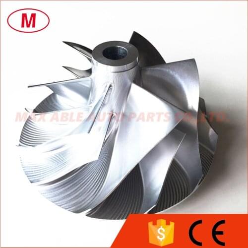 KTR110 6505-61-1030 Reverse Turbo Milling/ Billet compressor wheel 79.97/106.00mm 6+6 blades for 6505-65-5020 Turbo CHRA/Core