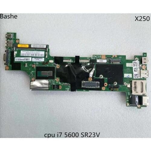Lenovo ThinkPad x250 notebook motherboard FRU 00HT387 CPU SR23v I7-5600U 100% test