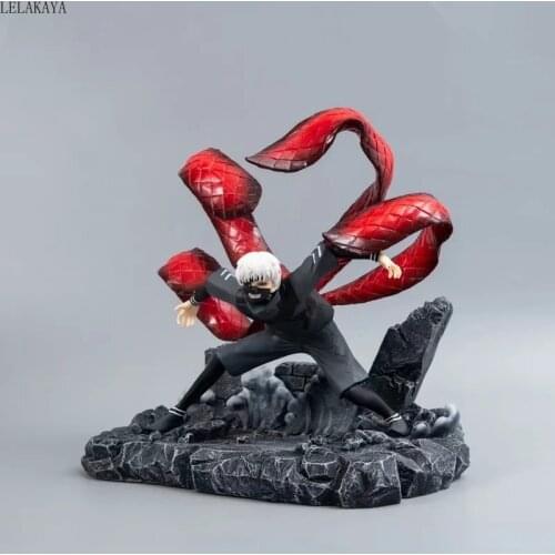 New arrival Japan Anime Tokyo Ghoul Kaneki Ken GK Statue Battle Version PVC Action Figure Collection Model Toys Brinquedos 26cm