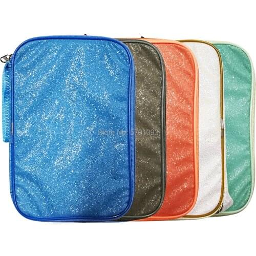 Limited sale of exclusive customized multi-color sequin series table tennis racket bag cover