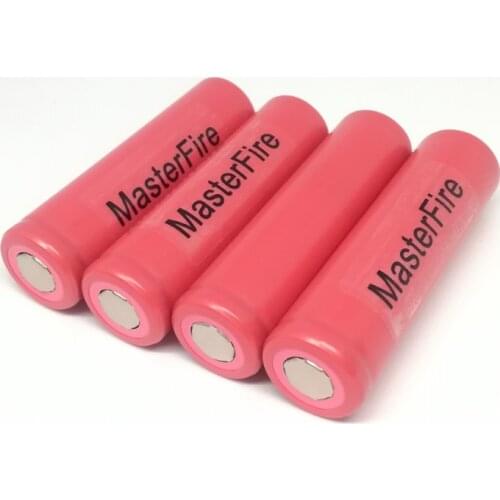 MasterFire Original Sanyo 18650 1500mah UR18650w2 3.7V Rechargeable Li-ion Battery Lithium Batteries For Flashlights Torch