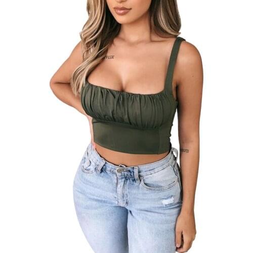 Women´s Cropped Yoga Top Casual Solid Sport Top Gym Shirt Vest Blouse Sleeveless Tank Tops Shirt Cami T-Shirt Sexy Sport Vest