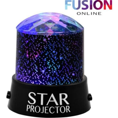 1Pcs Colorful LED Starry Sky Projector Night Light Starry Night Galaxy Atmosphere Lamp Romantic Birthday Gift Flashing Light