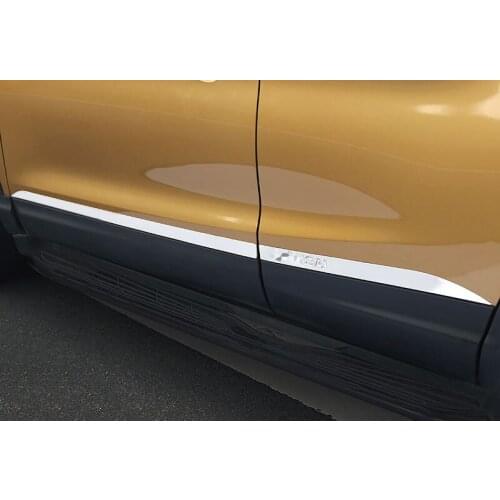 4pcs for Nissan qashqai 2016 Body trim Anticollision strip decorate sticker