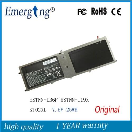 7.5V 25WH New Original Laptop Battery for HP KT02XL HSTNN-LB6F HSTNN-I19X 753330-421