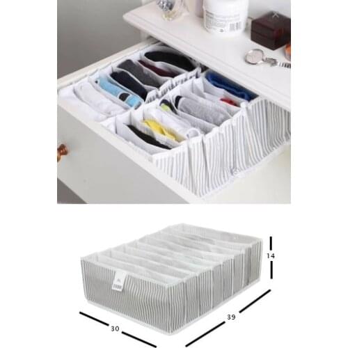 8 cavity Accordion In Drawer Organizer Mega Size