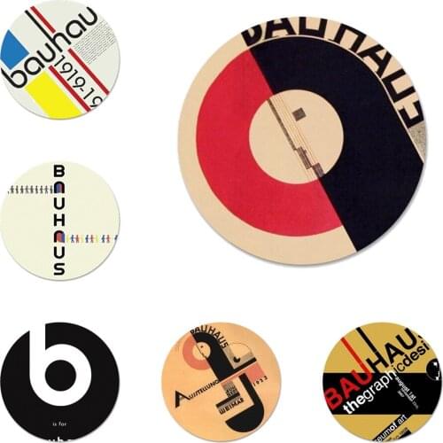 BAUHAUS Badge Brooch Pin Accessories For Clothes Backpack Decoration gift 58mm