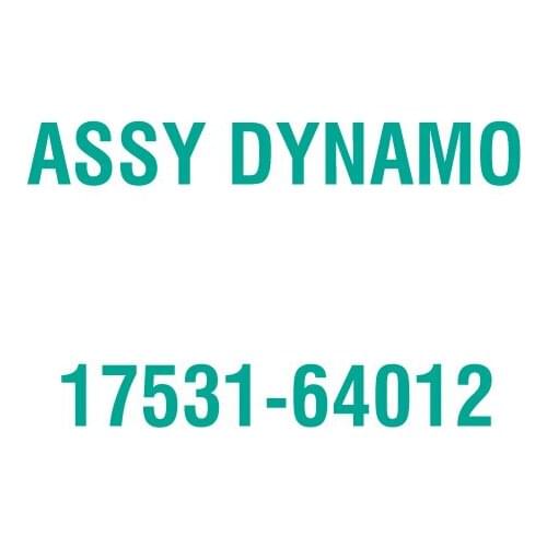 For Kubota 17531-64012 ASSY DYNAMO