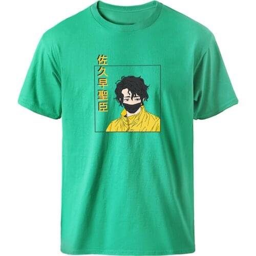 T-shirt for Man Oversize Summer Short Sleeve Tops Haikyuu Kageyama O-Neck Loose Tees Graphic Top 2021 Homme Plus Tee Shirt