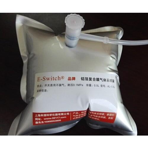 Gas Sampling Bag Sampling 10L to 30L Single Valve Double Valve