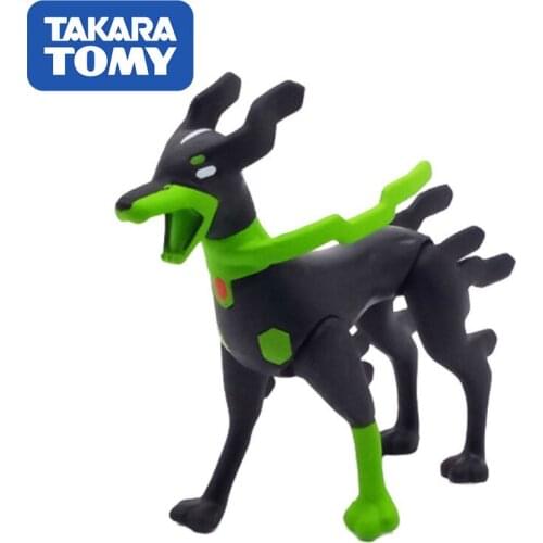 Japan Anime Pokemon Figures TAKARA TOMY 10% MSP Zygarde Doll Collections Kids Gifts