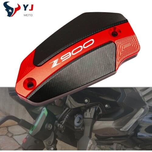 For Kawasaki Z900 2017 2018 2019 2020 Motorcycle Accessories CNC Front Fluid Reservoir Cover Cylinder Brake Oil Tank Cap