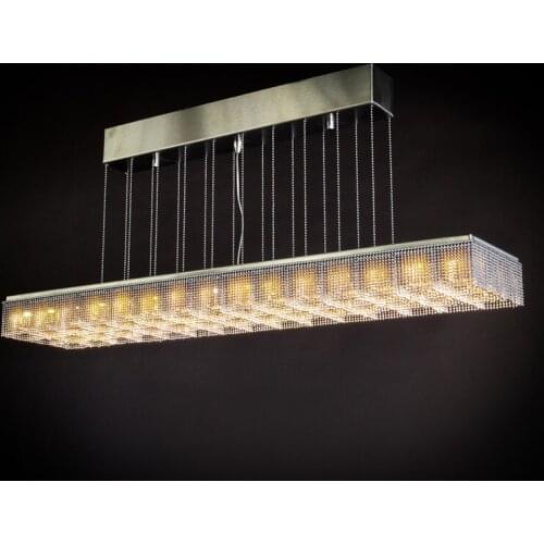 Light luxury restaurant chandelier villa dining table decorative light post-modern art high-end dining room bar model room lamp