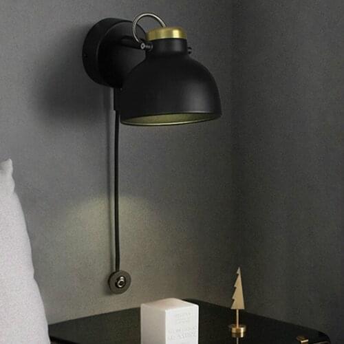 LED wall lamp minimalist bedside lamp Infinite dimming for living room bedroom corridor setting wall light ZM111210