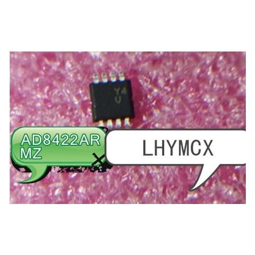2pcs/lot AD8422ARMZ MSOP-8 AD8422Y4U