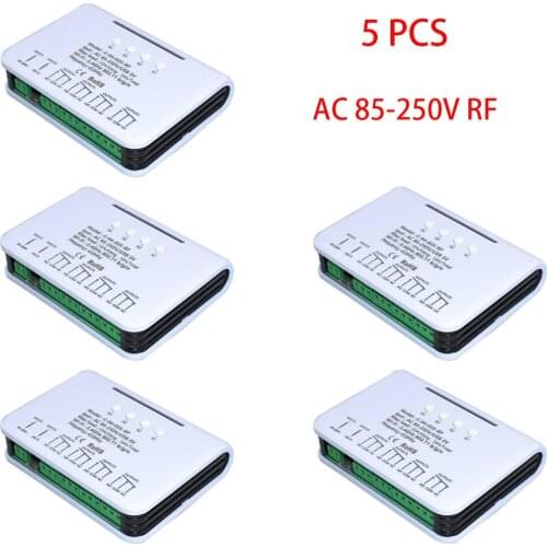 5 PCS eWelink WIFI Module 4CH RF433Mhz Can be Used with Alexa and Google Home AC 85-250V Without Neutral Line