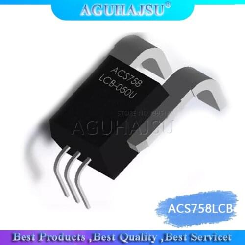 1PCS ACS758LCB-100B ACS758LCB-100B-PFF-T ACS758 ACS758LCB CB-5 Hall Current Sensor