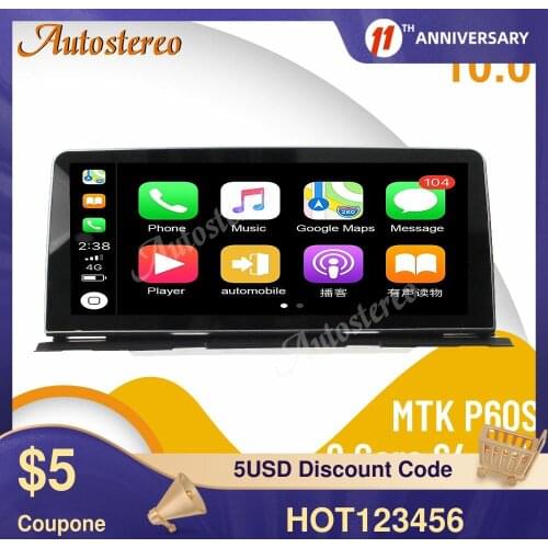 12.3" Android 10.0 8+128 Car Multimedia Player For BMW 3GT Series F34 BMW 4 F32 F33 F36 Car Stereo GPS Navigation Radio Headunit