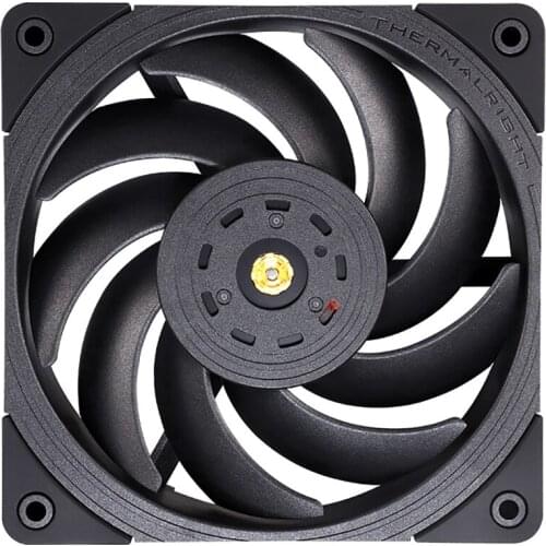 Thermalright TL-B12W White/black 120mm CPU Cooler Fan 4PIN PWM PBT Wind pressure Case Quiet Cooling Fan