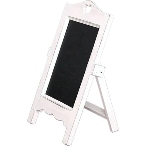 Wooden Desktop Memo Message Blackboard Chalkboard Easel Restaurant Restaurant