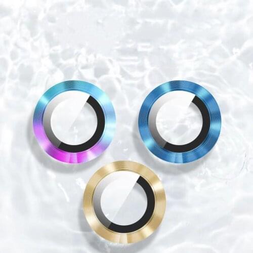 1pcs For iPhone 12 Pro Max Back metal Camera Lens Tempered Glass Film For iPhone 12 mini Case Protection Ring Screen Protector