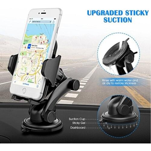 DuDa Mobile Phone Accessories Universal Holder Stand Support Smartphone Car Dashboard Cellphone Mount