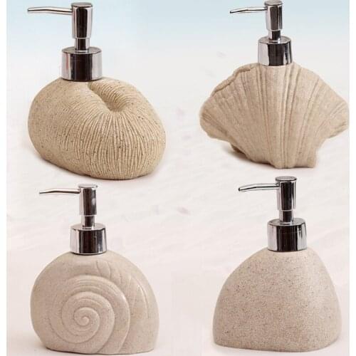 Extrusion Type Wash Hands Liquid Bottle Soap Ceramics Small Bottle Hotel Shower Room Press Split Charging Empty Bottles