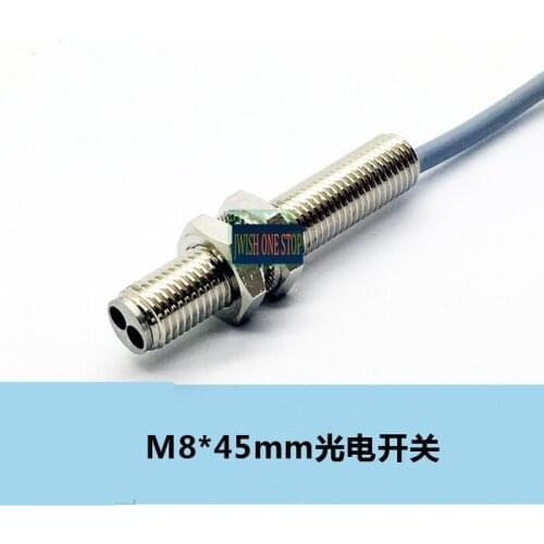 M8 on-shot sensing distance 2000mm adjustable NPN/PNP photoelectric proximity Connector