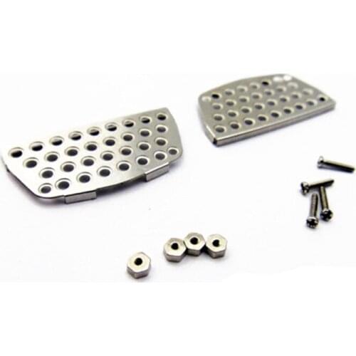 Cab metal pedal for 1/14th scale rc trailer MAN tgx tgs 56325/56329 tractor truck 2pcs