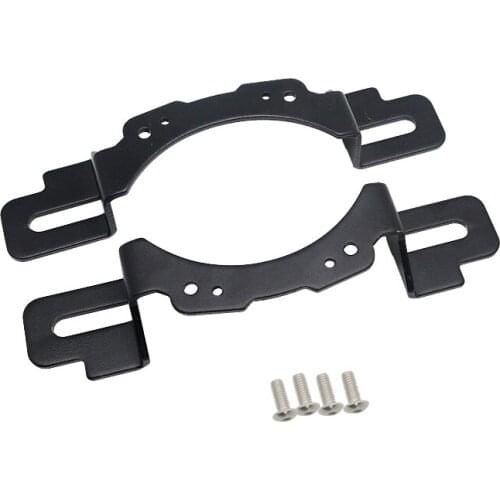 4" Inch LED Fog Light Mounting Bracket for 2013-2018 Jeep Wrangler JK Hidden Bumper Fog Lamp Mount Hood