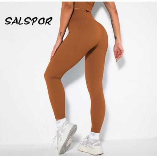 SALSPOR Seamless Leggings Sport Women High Waist Fitness Push Up Legging Training Activewear Femme Athletic Pants Booty Lifting
