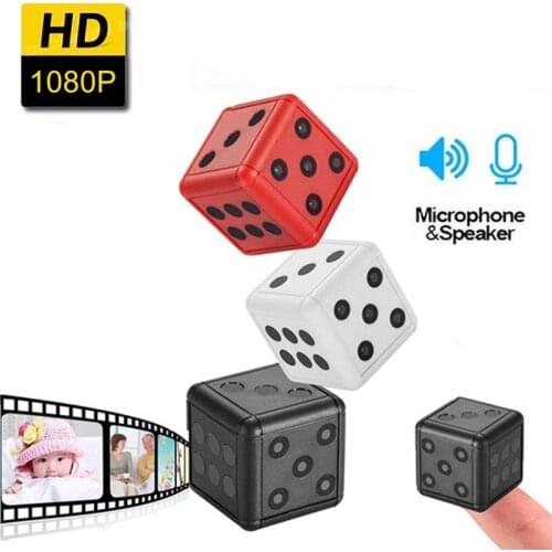1080P Full HD Mini Camera Camcorder Car DVR Motion DV Recorder Night Vision Video Sport DV Micro Camera dice Cam Home Security