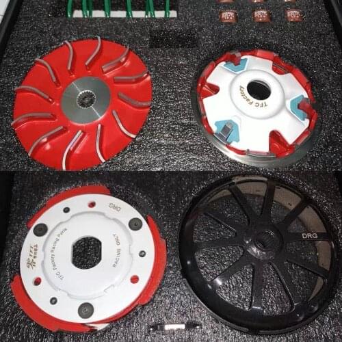 CVT kit for DRG158 tuning clutch pads bell variator set TFC modified transmission assy BWSP