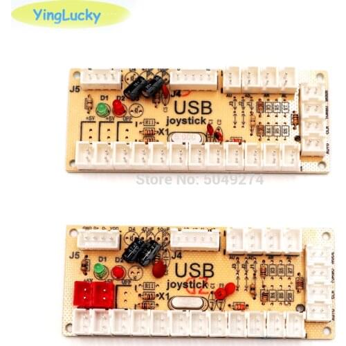 New zero delay 5v USB encoder to PC joystick and button for MAME and control stick fighting DIY Arcade game parts
