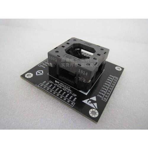 Opentop with PCB 790-41036-101T QFN36 6*6*0.5MM IC Burning seat Adapter testing seat Test Socket test bench in stock