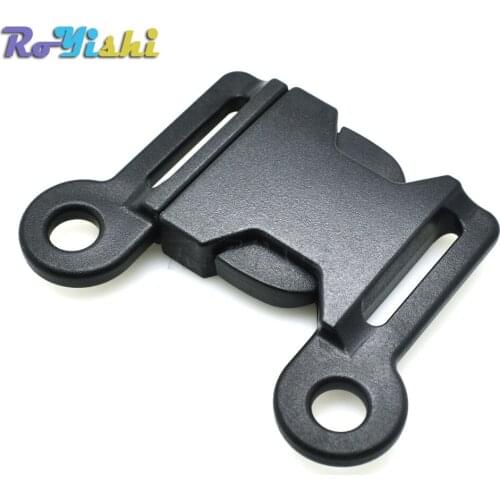 500pcs/pack 1"(25mm) Plastic Side Release Buckle for Backpack Straps Belts Hiking Camping Bags Black
