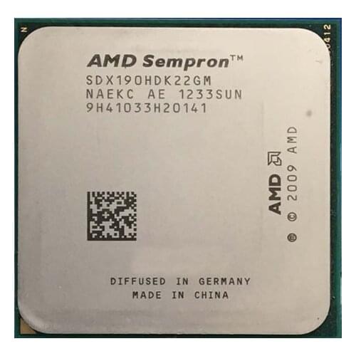 AMD Sempron X2 190 x2 190 CPU Processor Dual Core Desktop Socket 938 AM3 2.5GHz 45W SDX190HDK22GM