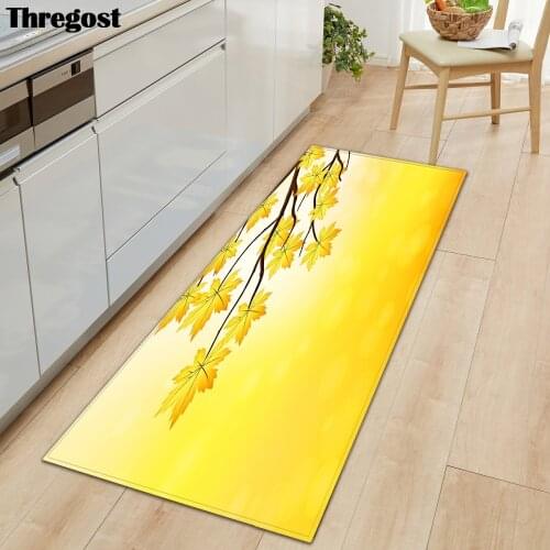 Thregost Anti-Slip Microfiber Carpet Door Mats Doormat Indoor Kitchen Room Floor Mat Rug Absorbent Bathroom Carpets