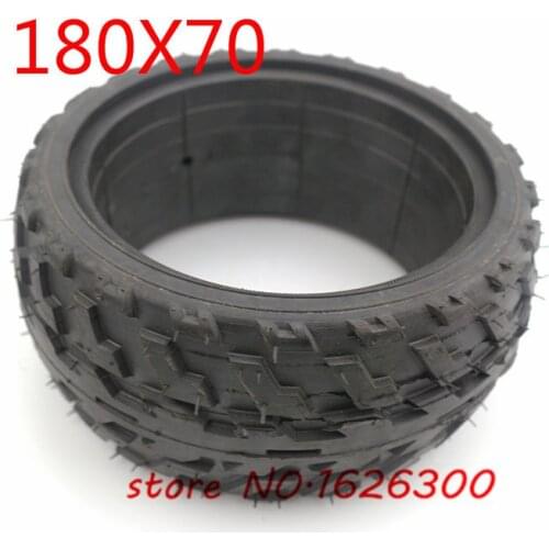 Size 180x70 Solid tire without inner tube tyres fits electric scooter non inflatable solid tire ATV Moped Parts