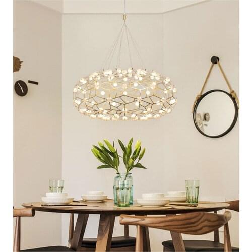 Modern Acrylic LED Pendant Lamps Art Decoration Pendant Lights For Restaurant Bar Hotel Dining Room Home Pendant Light PA0288